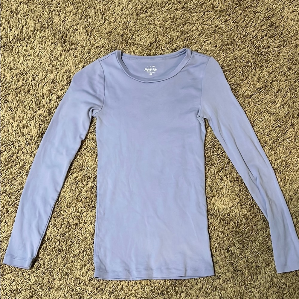 J. Crew Perfect tee long sleeve XS
